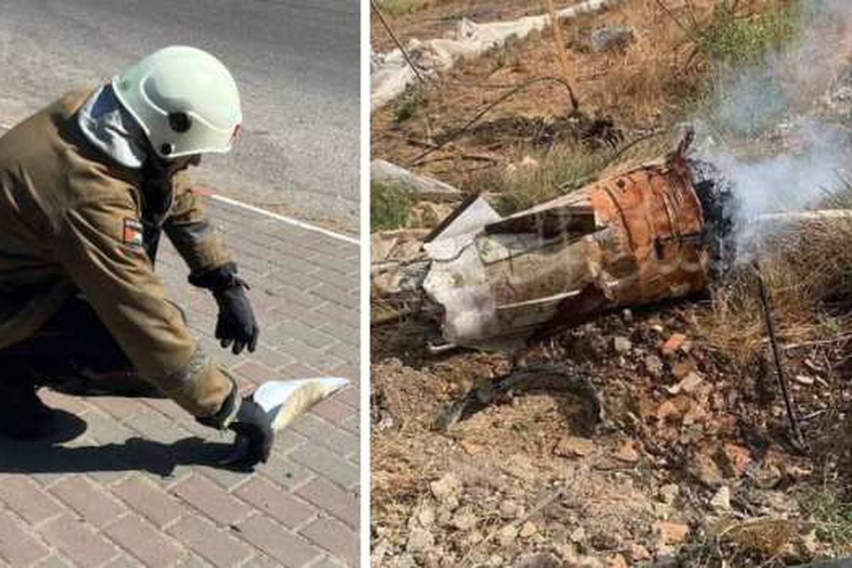 شظايا صواريخ تسقط جنوب عمان دون إصابات