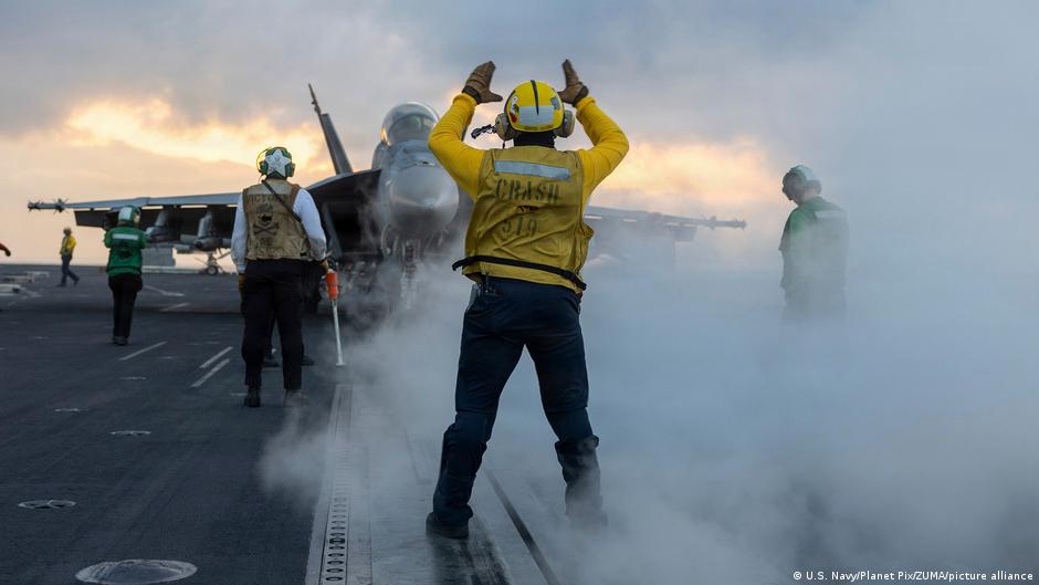 Defensive Angriffe der USA gegen Iran in Bandar Abbas