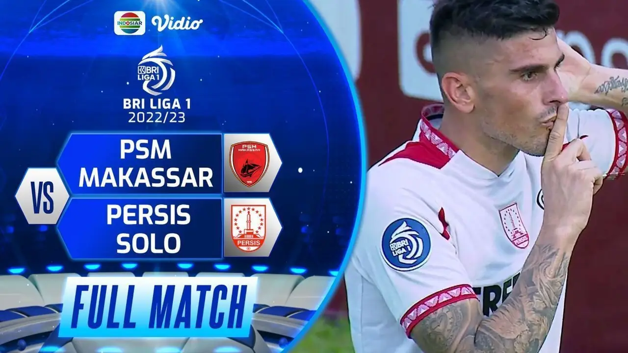 PSM Makassar et Persis Solo font match nul en Indonésie