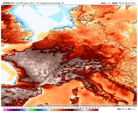 ارتفاع درجات الحرارة في فرنسا وتأثيراتها