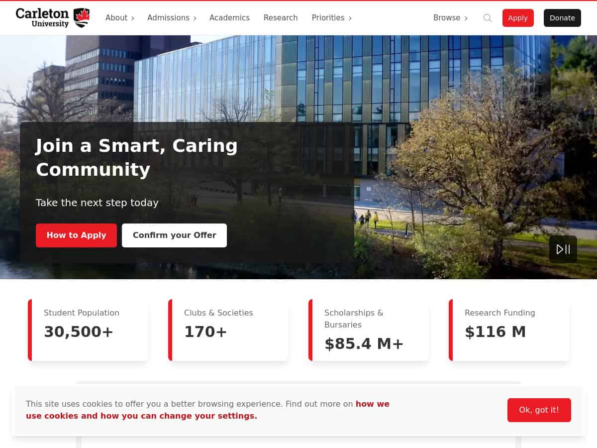 Enhance Academic Cooperation Between Alexandria and Carleton