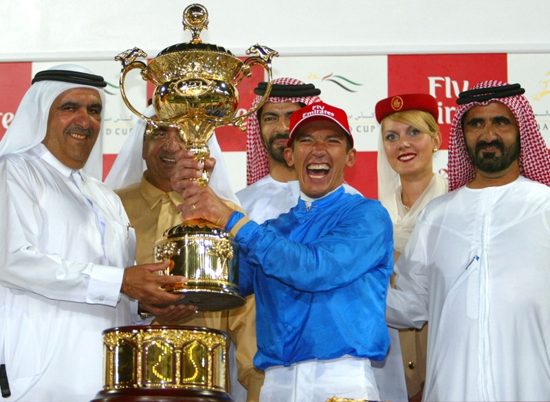 Moments joyeux au champ de courses de Dubaï