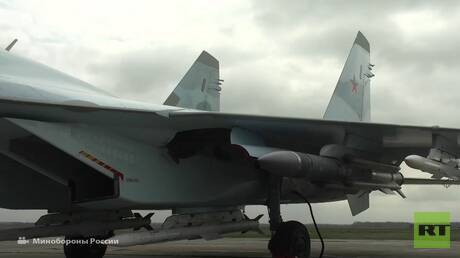 Su-35 exécute des missions de combat dans l'opération militaire