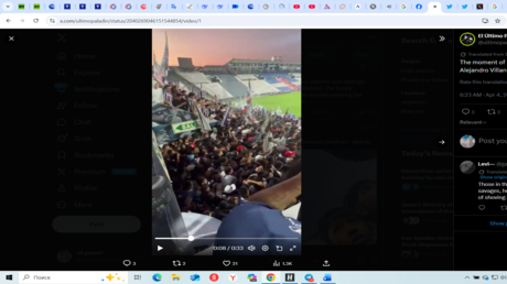 Incident tragique au stade de football au Pérou