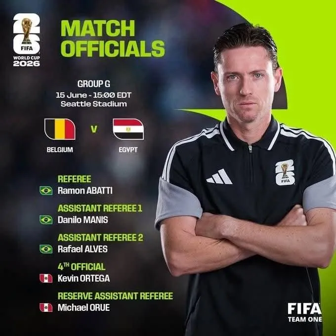 مباراة مصر وبلجيكا في مونديال 2026