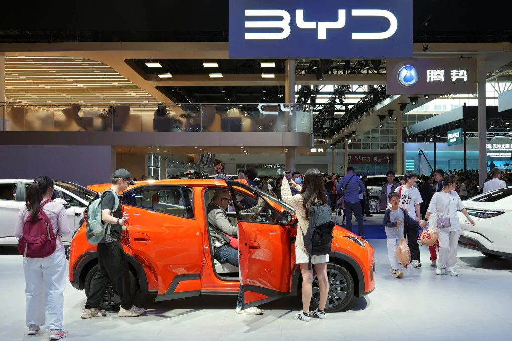 تراجع أرباح BYD الصينية للسيارات الكهربائية