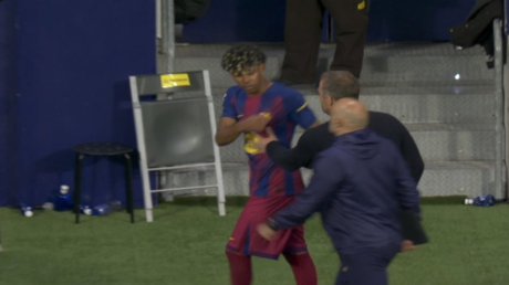 Colère de Lamine Jamal après la victoire de Barcelone