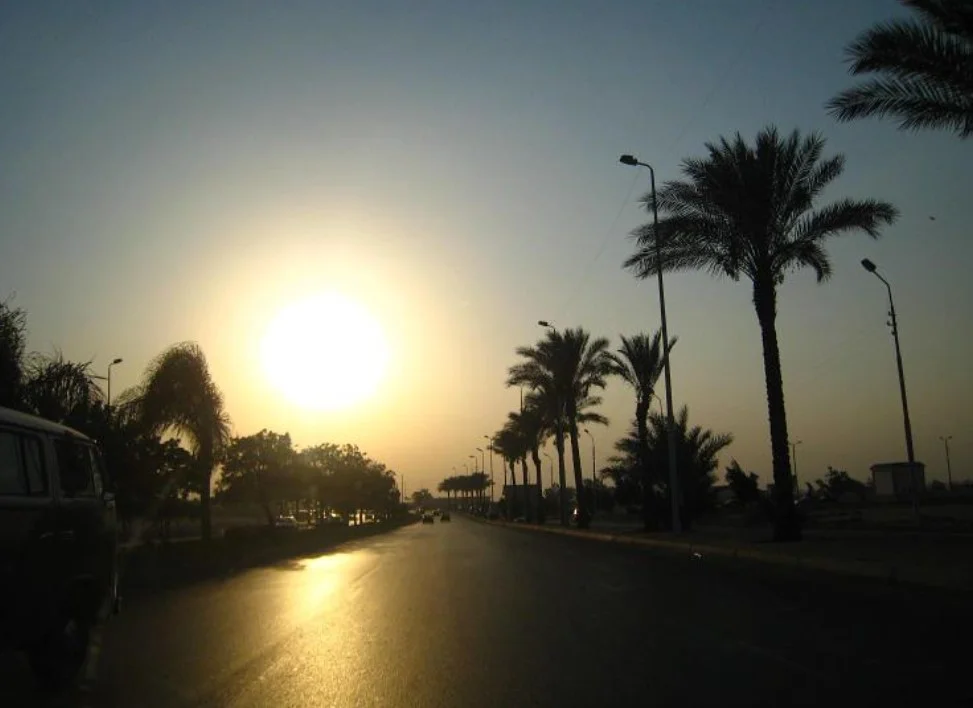 Alerte sur la chaleur en Égypte avec des prévisions de pluie
