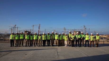 زيارة وفد روسي لمحطة الضبعة النووية في مصر