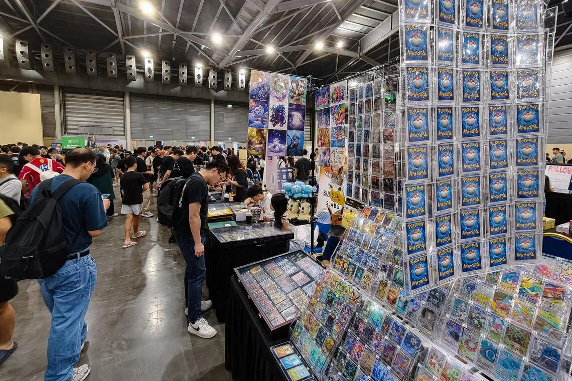 Surge of Pokémon Card Trading in Singapore