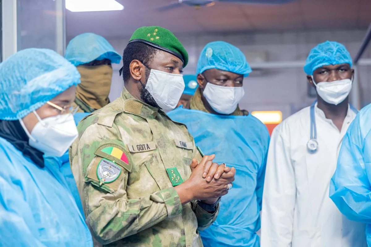 غويتا يظهر بعد الهجمات الإرهابية في مالي