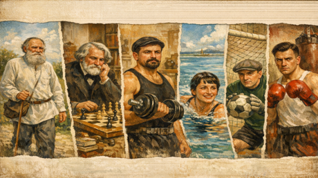 Le sport et la créativité littéraire : géants de la littérature russe