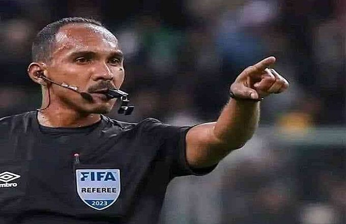 Mahmoud Ali arbitre du match Zamalek contre CR Belouizdad