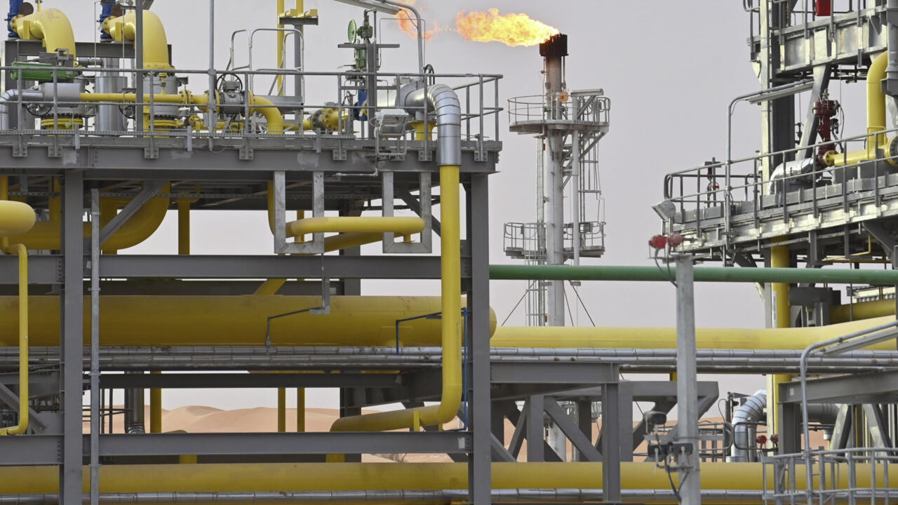 Projet de pipeline de gaz traversant le désert vers l'Europe