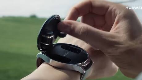 ساعة Watch Buds الجديدة من هواوي مع سماعات لاسلكية