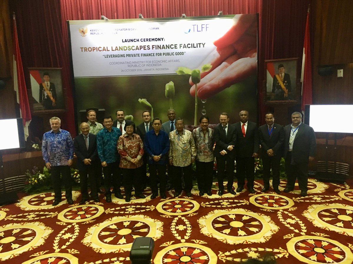 إطلاق منصة TLFF لدعم التنمية المستدامة في إندونيسيا