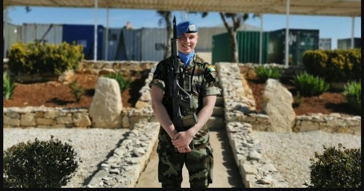 تشييع جثمان الجندي الإندونيسي في قوات حفظ السلام UNIFIL