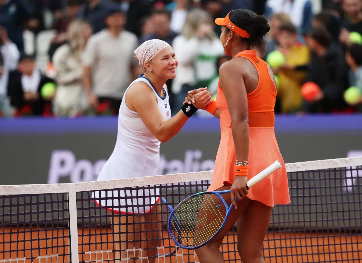 Osaka se qualifie pour les huitièmes de finale à Rome
