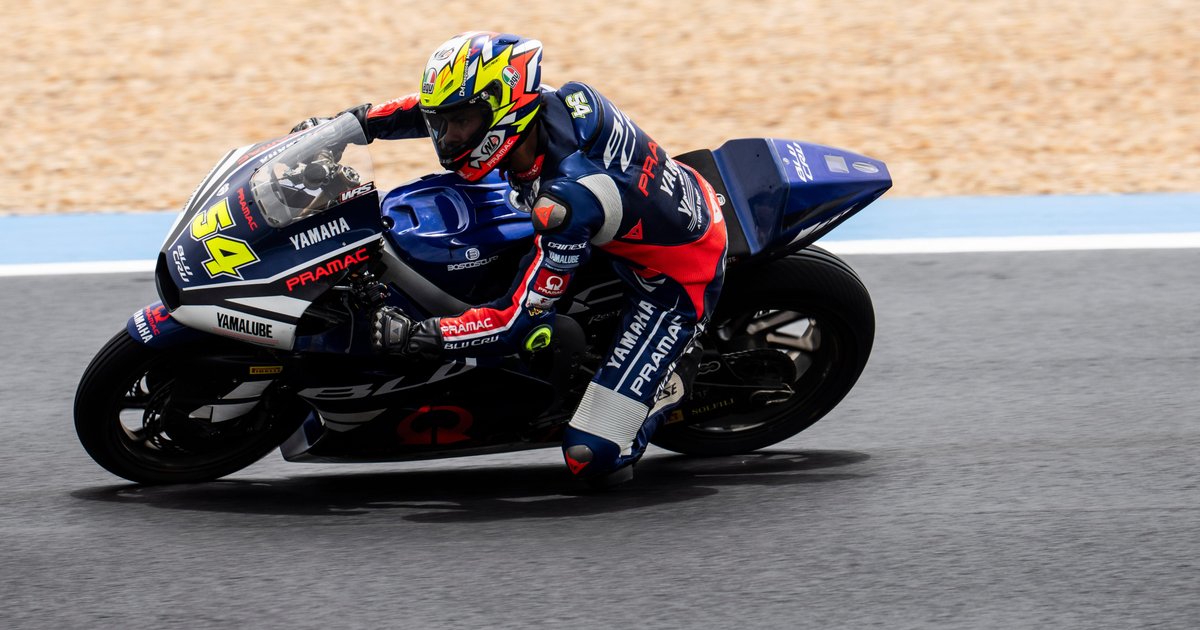 ماريو أجي ينطلق من المركز التاسع عشر في سباق موتو2