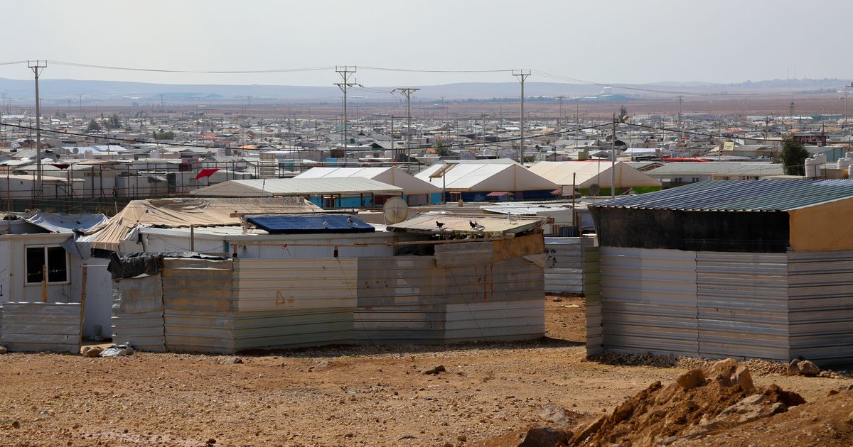 Abschluss des Sportprogramms im Zaatari-Flüchtlingslager