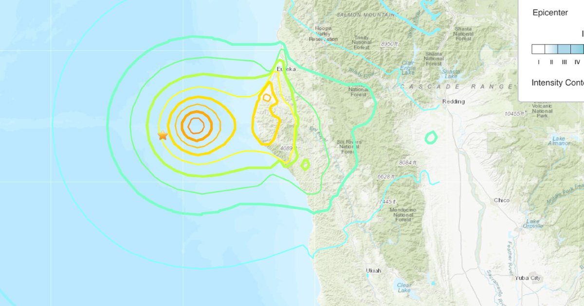 Brockdale California Earthquake 5 Magnitude