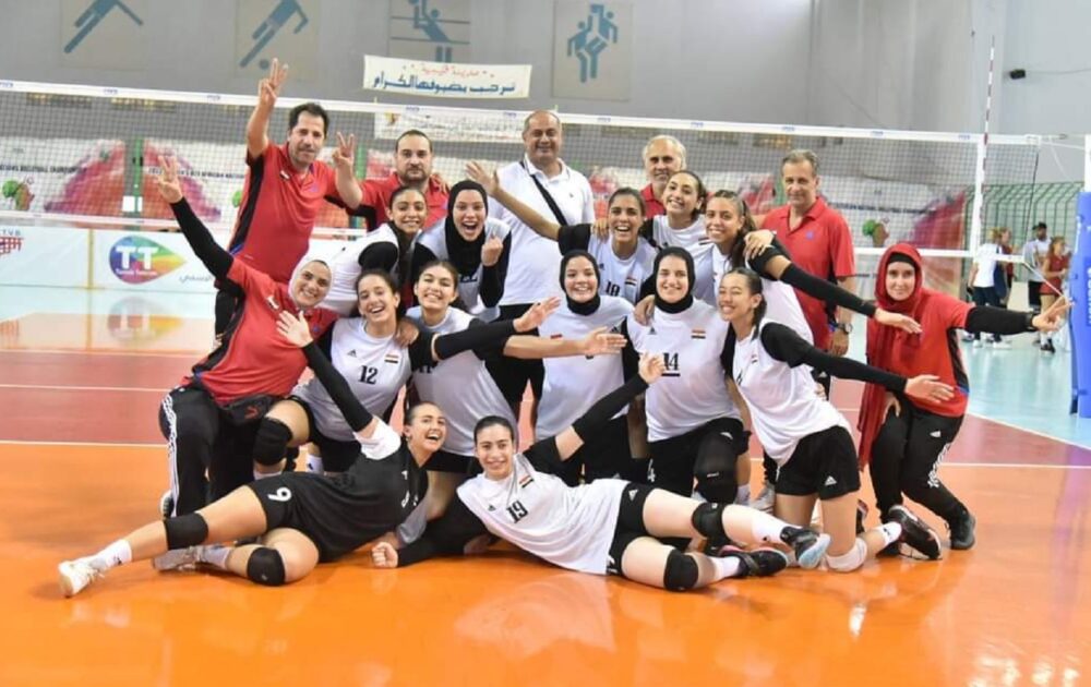 Al-Ahly gegen Zamalek im Finale des Supervolleyballs