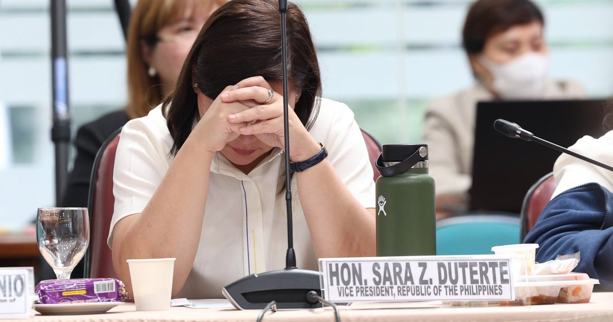 تحقيقات البرلمان الفلبيني ضد سارة دوتيرتي