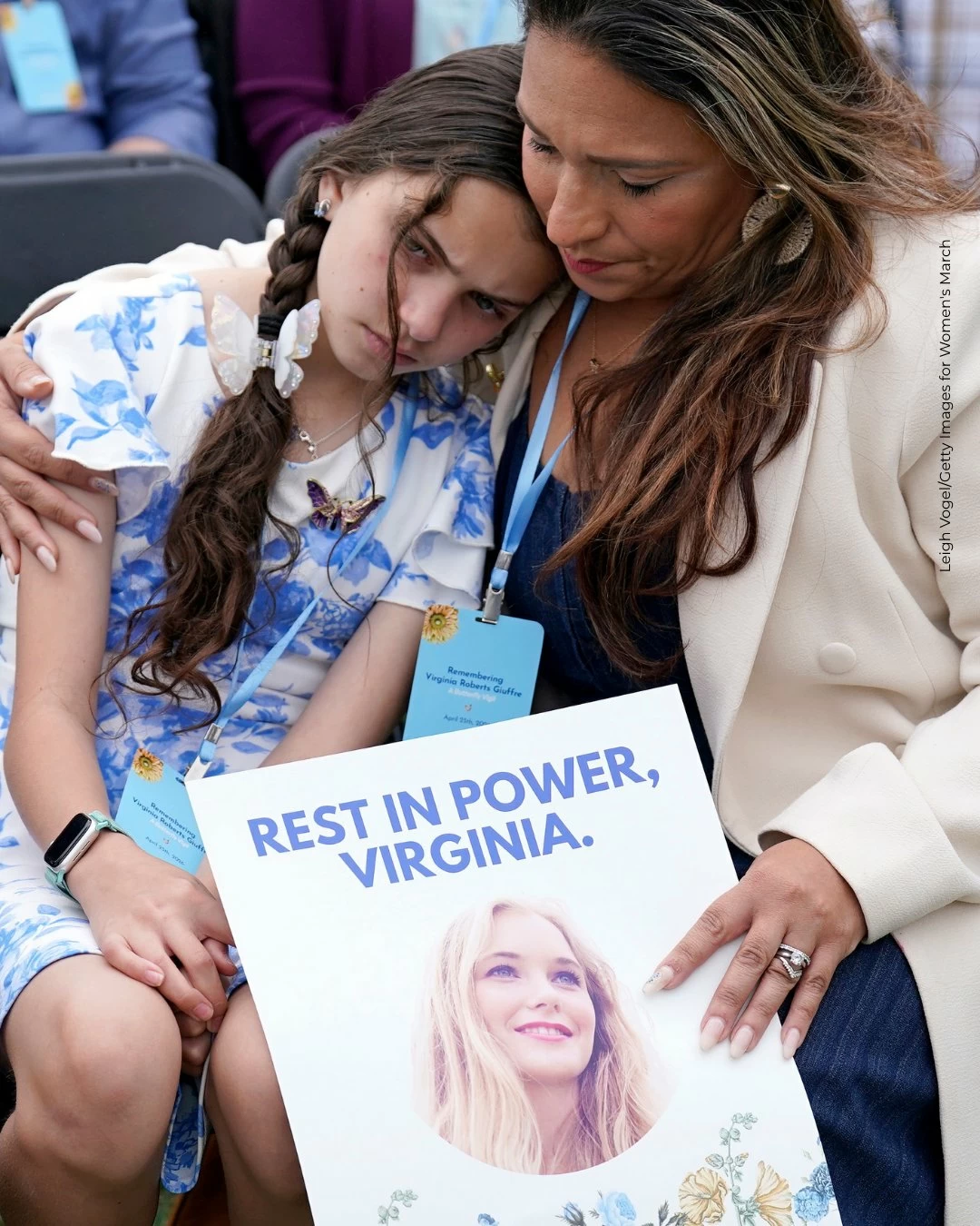 إحياء ذكرى فيرجينيا جيوفري قرب البيت الأبيض