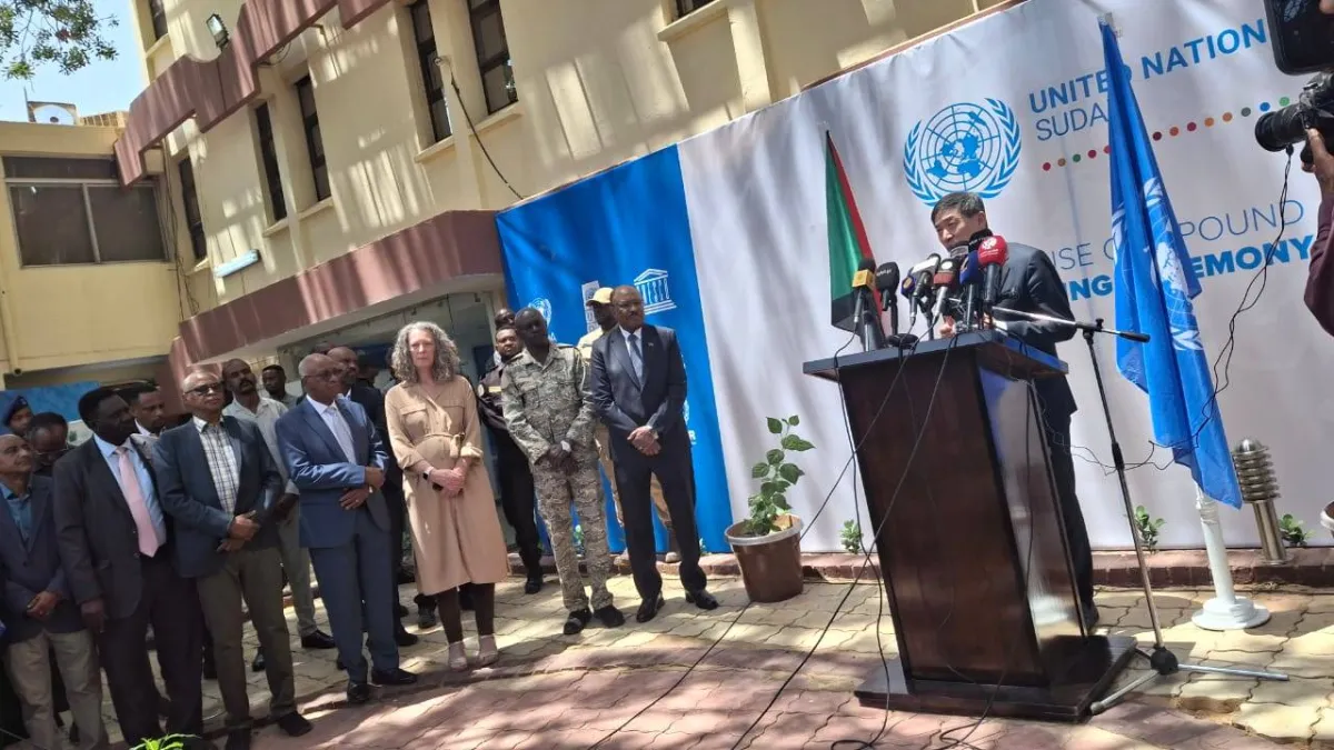 Retour de l'ONU à Khartoum après le conflit