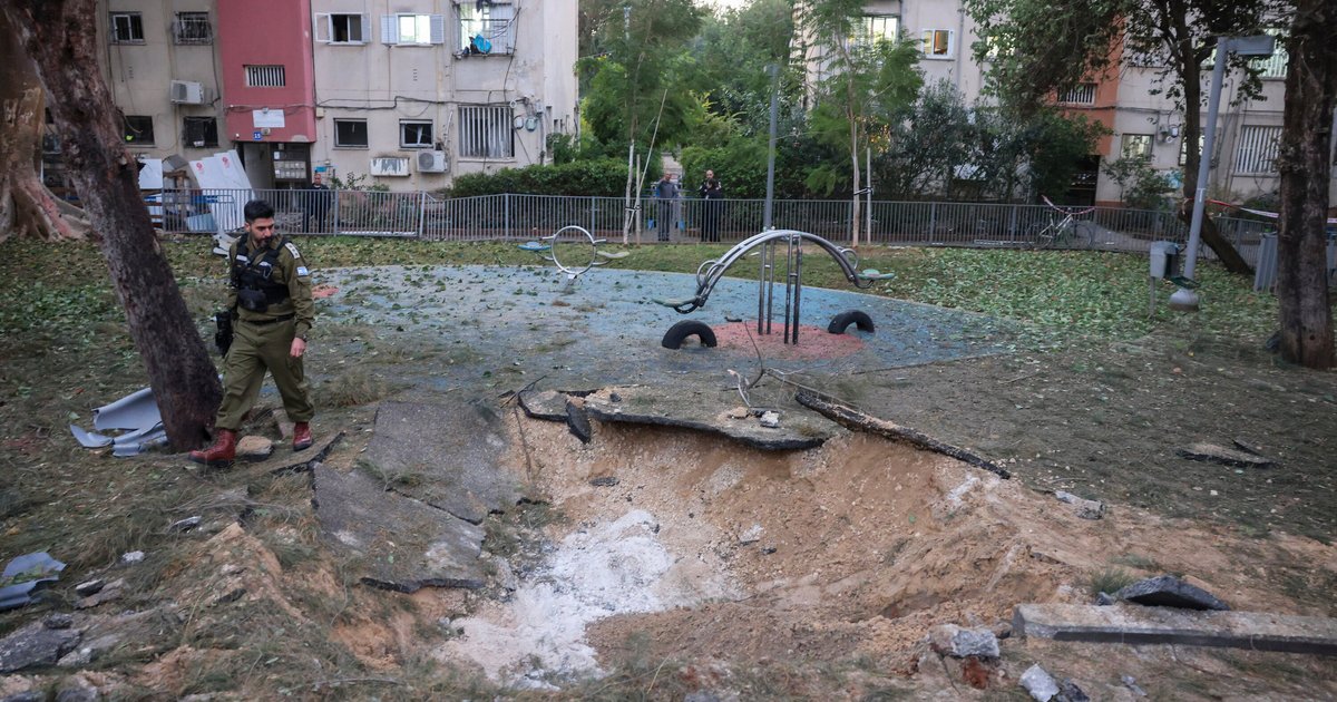 فيضانات تل أبيب نتيجة قصف إيراني