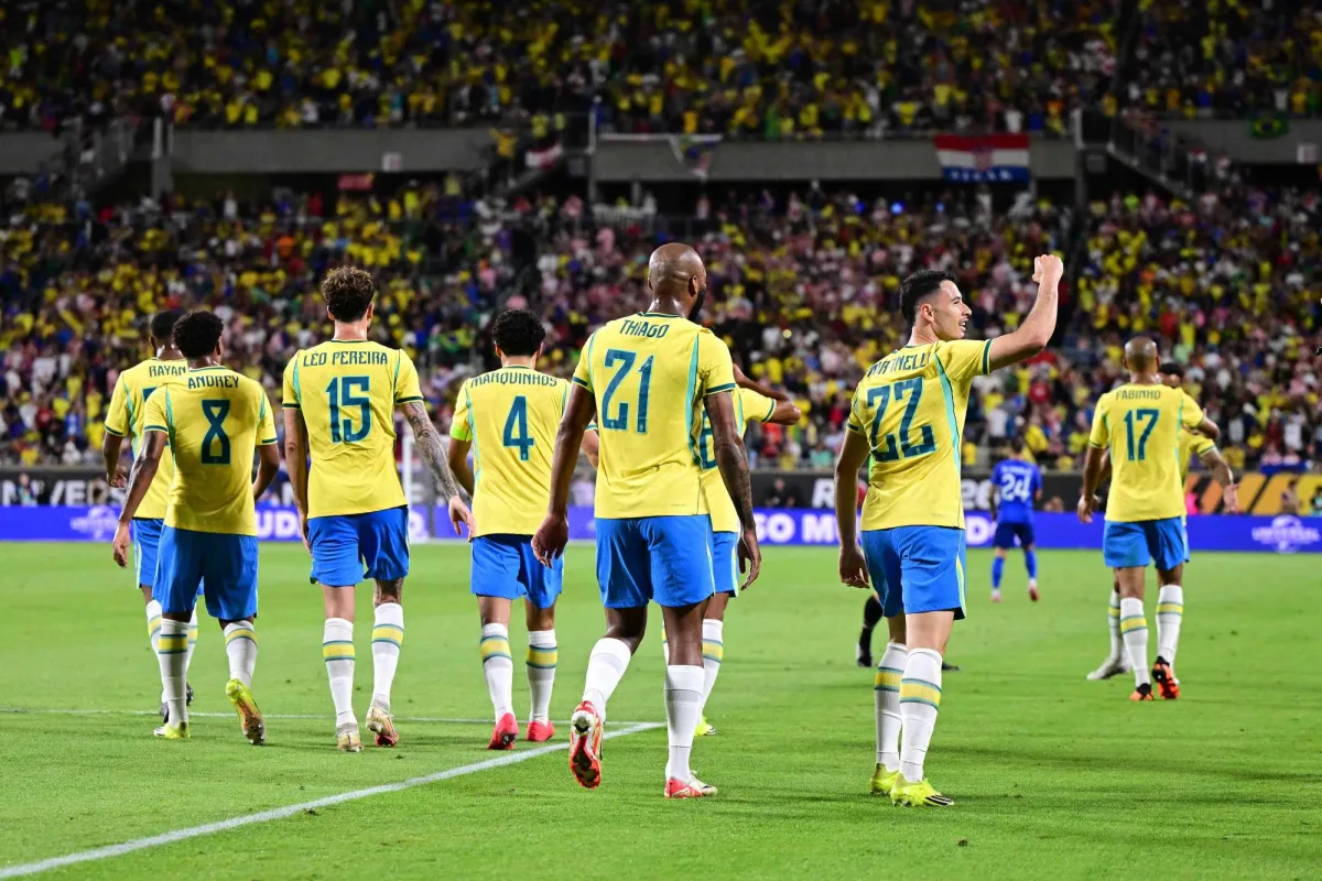 Brazil regains balance with win over Croatia in friendly
