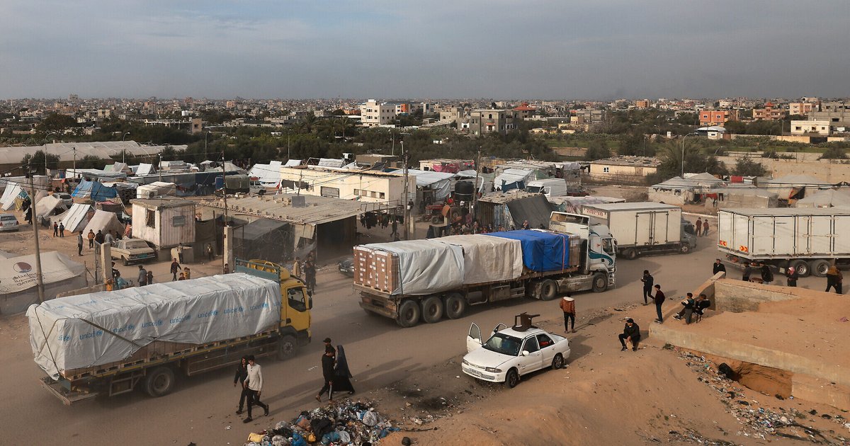 Reprise de l'entrée des aides et du carburant à Gaza