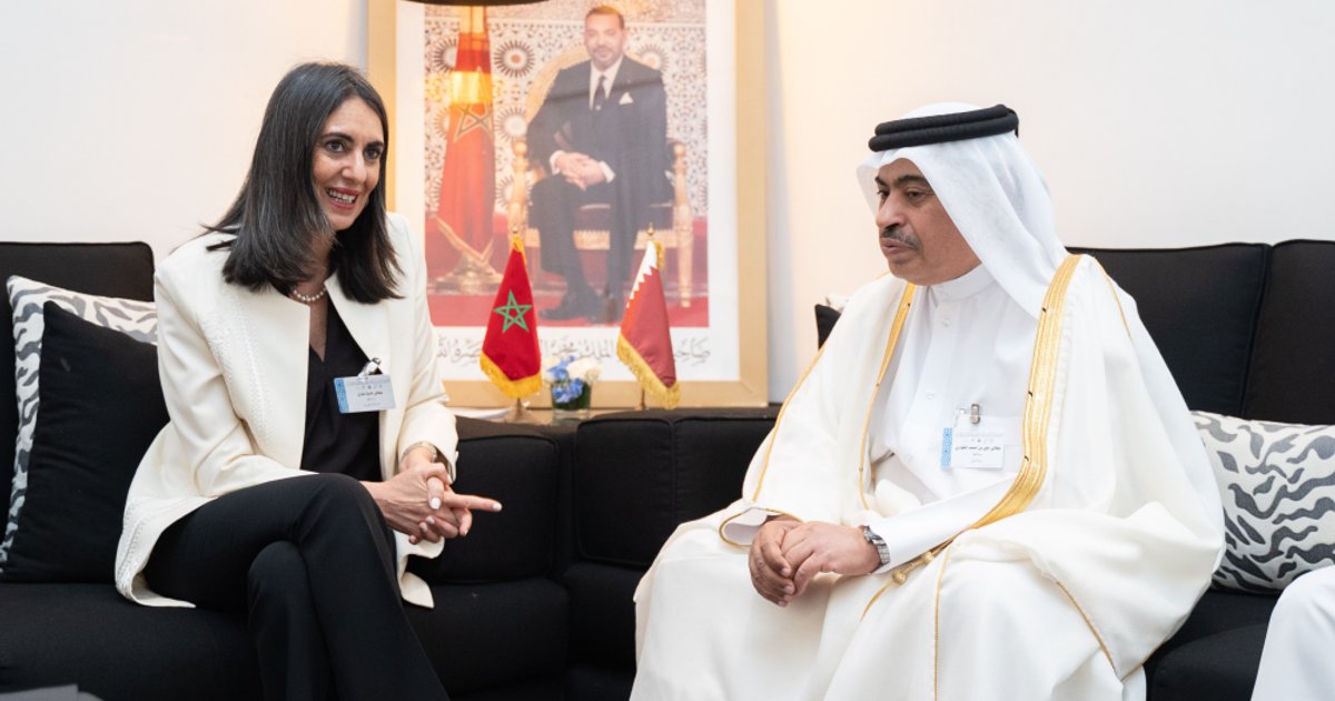 Accueillir le Premier ministre marocain à l'aéroport du Caire