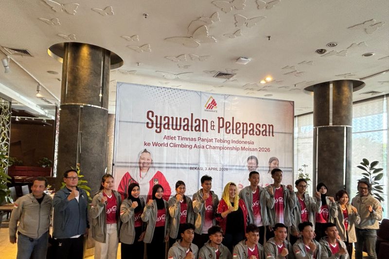 Indonesisches Team für Bergsteigen bei den Asienspielen 2026