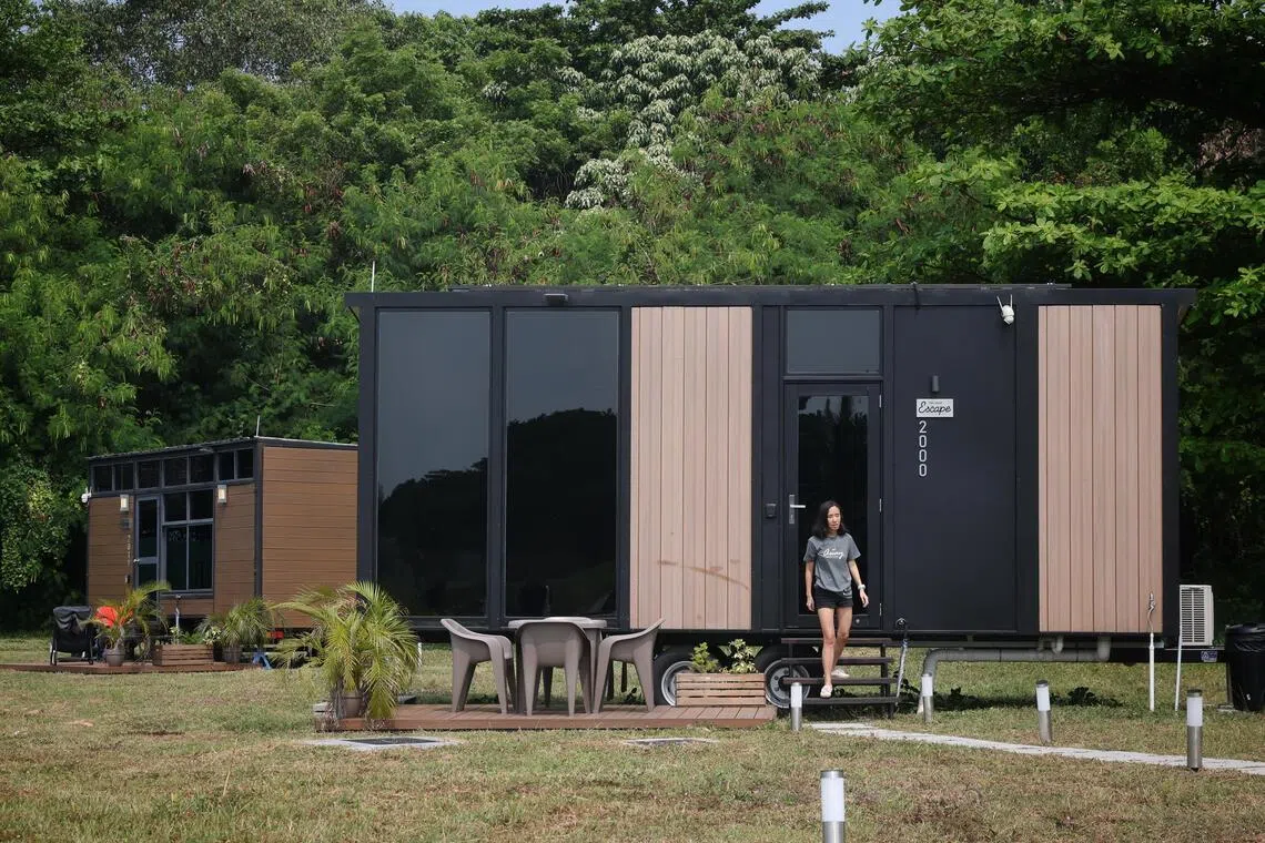 إغلاق أكواخ Tiny Away Escape في جزيرة لازاروس