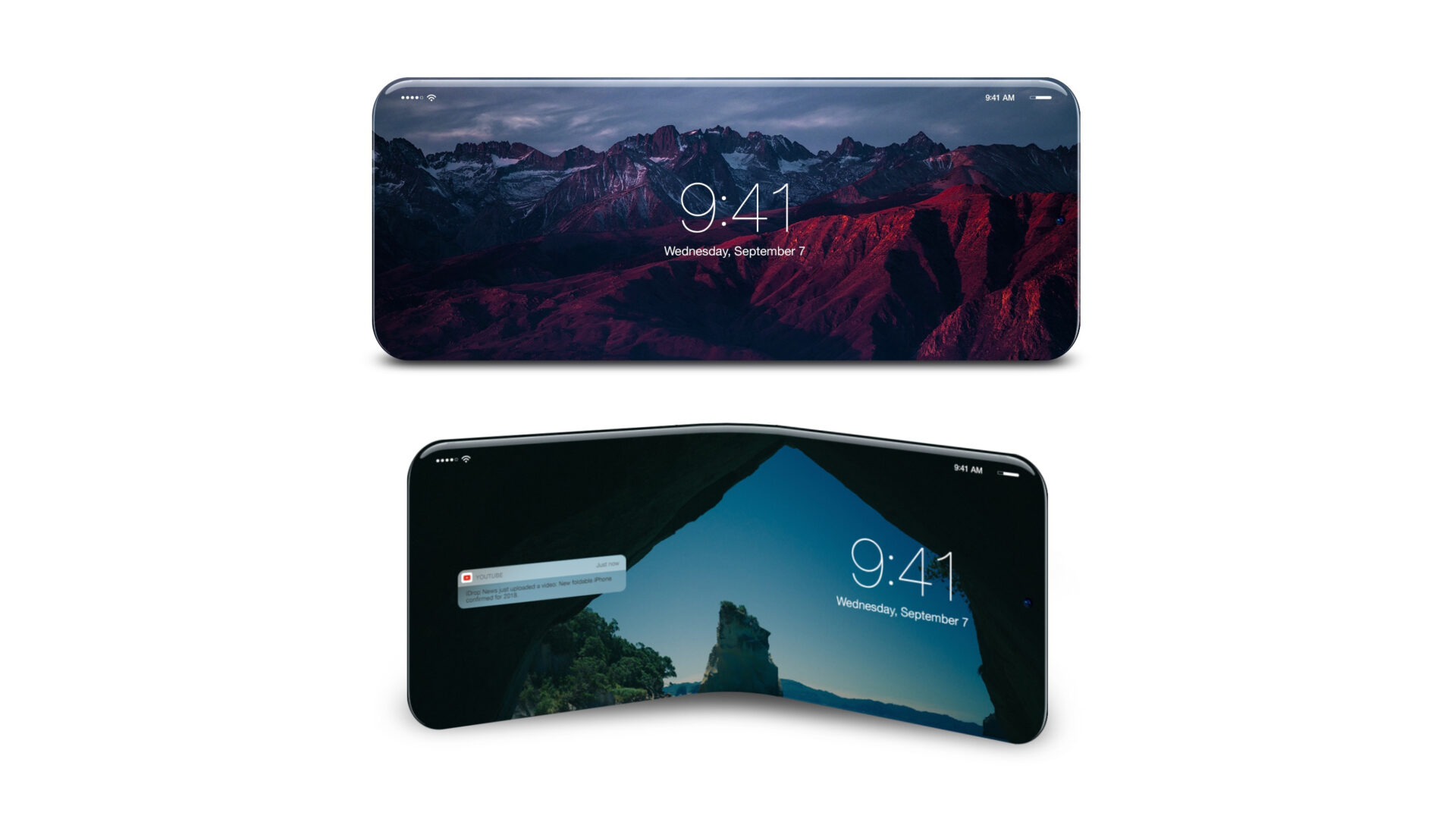 اختبار إنتاج iPhone Fold القابل للطي من آبل