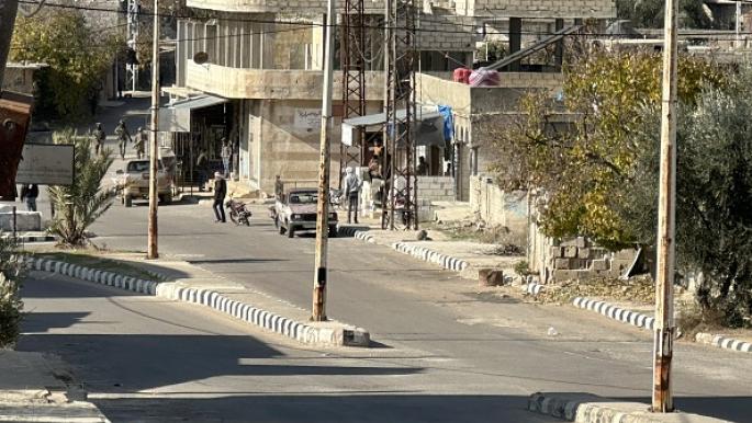 Israeliisches Eindringen in den Westen von Daraa