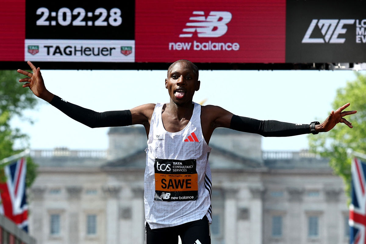 Sebastian Sawe bat le record du marathon de Londres