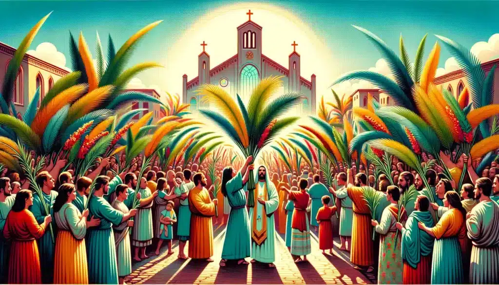 Palmsonntag-Feierlichkeiten in Jordanien