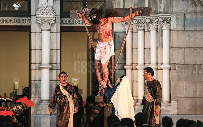 احتفالات جمعة العظيمة في كاتدرائية جاكرتا