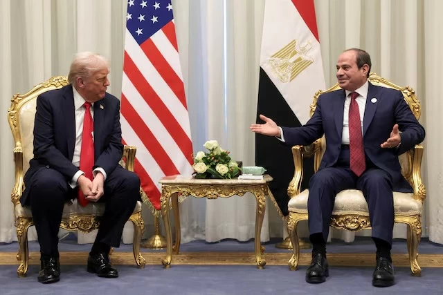 Sisi Calls on Trump to Stop War in the Region
