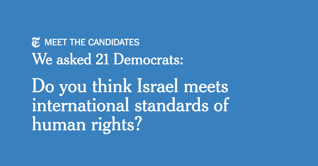 Wandel der Demokratischen Partei zu Israel