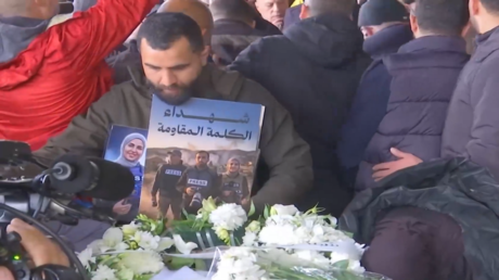 Trauerfeier für Journalisten nach israelischem Luftangriff