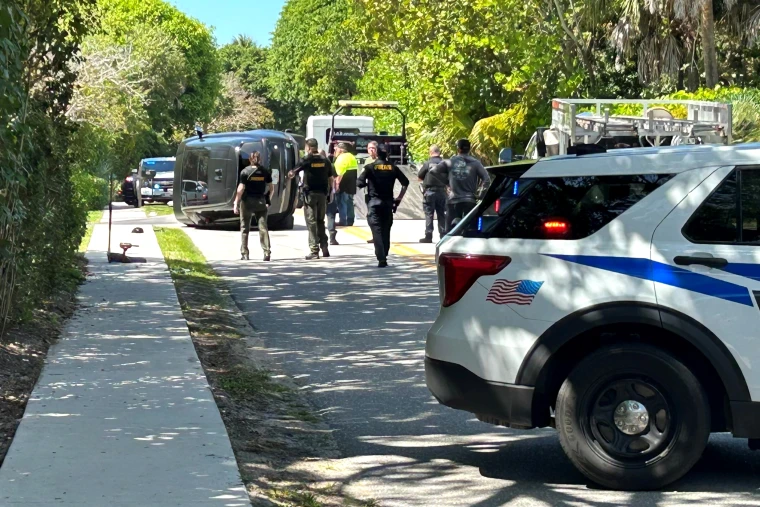 Tiger Woods rollover accident in Florida