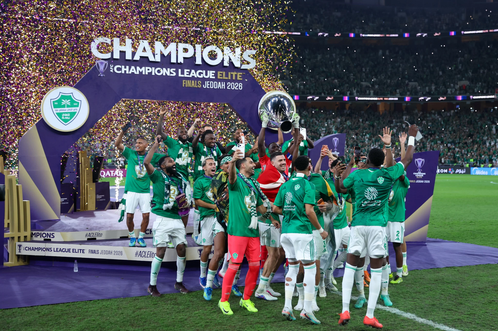 يايسله يحقق إنجازاً تاريخياً مع الأهلي في دوري أبطال آسيا