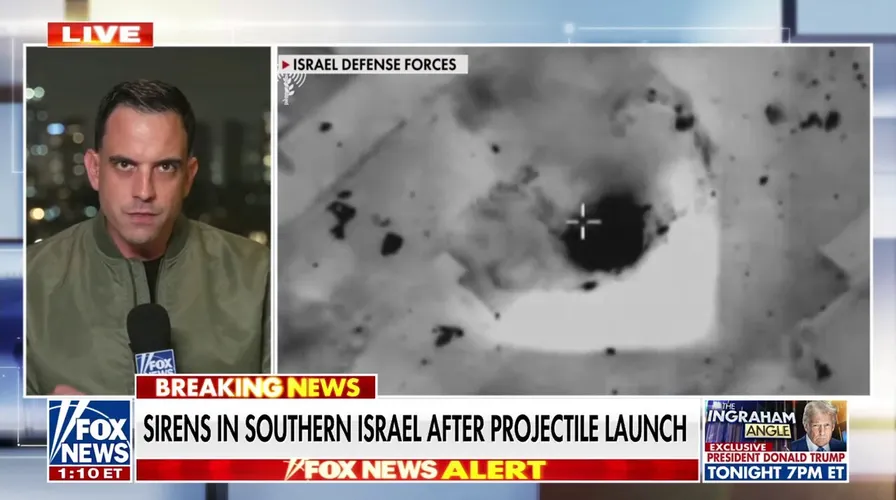 Cibler le sud d'Israël par des missiles balistiques