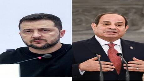 Phone Call Between Sisi and Zelensky to Discuss Developments
