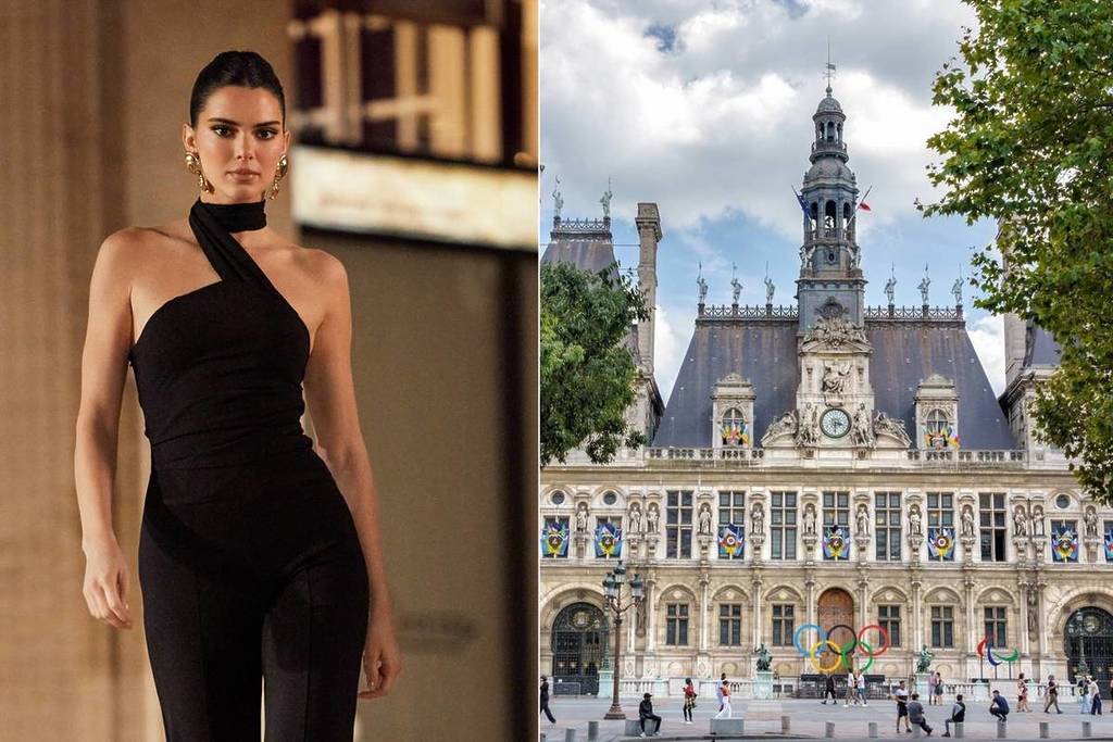 نجاح هامة ياسين في عرض أزياء باريس