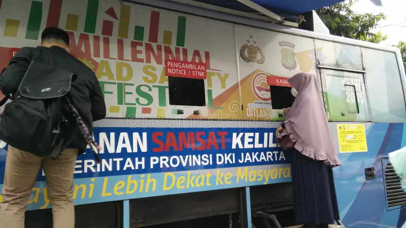 خدمات سامسات المتنقلة في إندونيسيا