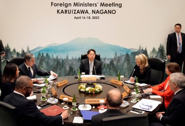 G7 Foreign Ministers Meeting to Discuss Iran Situation
